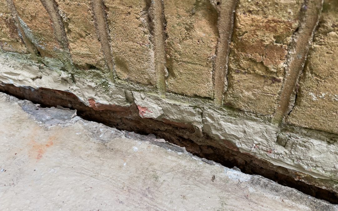 How to Fix a Sinking Foundation